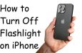 So schalten Sie die Taschenlampe auf dem iPhone aus: Drei verschiedene Methoden
