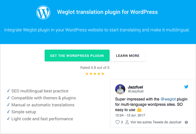 Weglot Translate-Funktionen