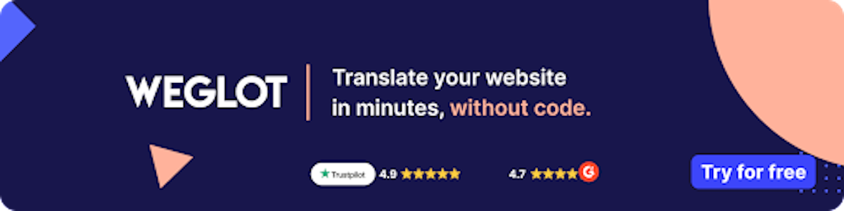 WEGLOT Übersetzen Sie Ihre Website