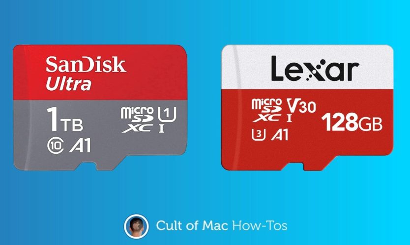 So verwenden Sie SD- und microSD-Speicherkarten mit dem iPhone
