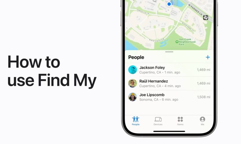 Apple-Videodemonstrationen zur Verwendung von „Find My“ zum Auffinden Ihrer Gadgets