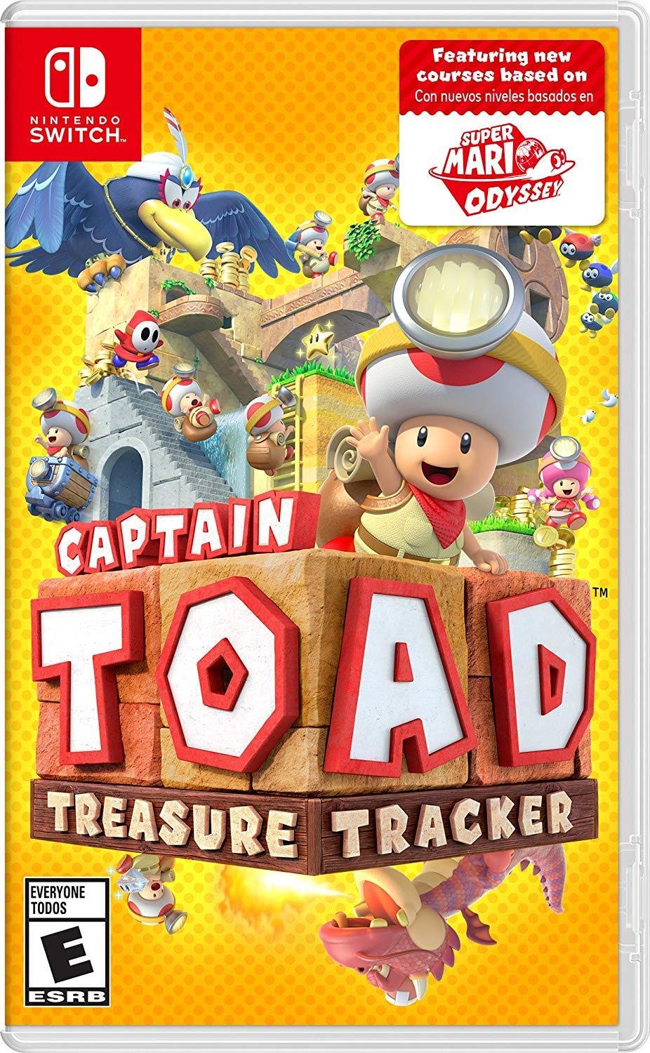 Captain Toad: Treasure Tracker Nintendo Switch-Artwork.