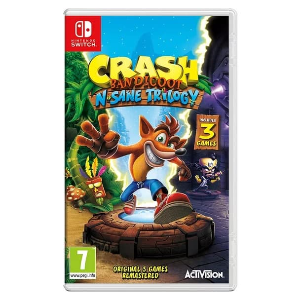 Crash Bandicoot N Sane Trilogy für Nintendo Switch.