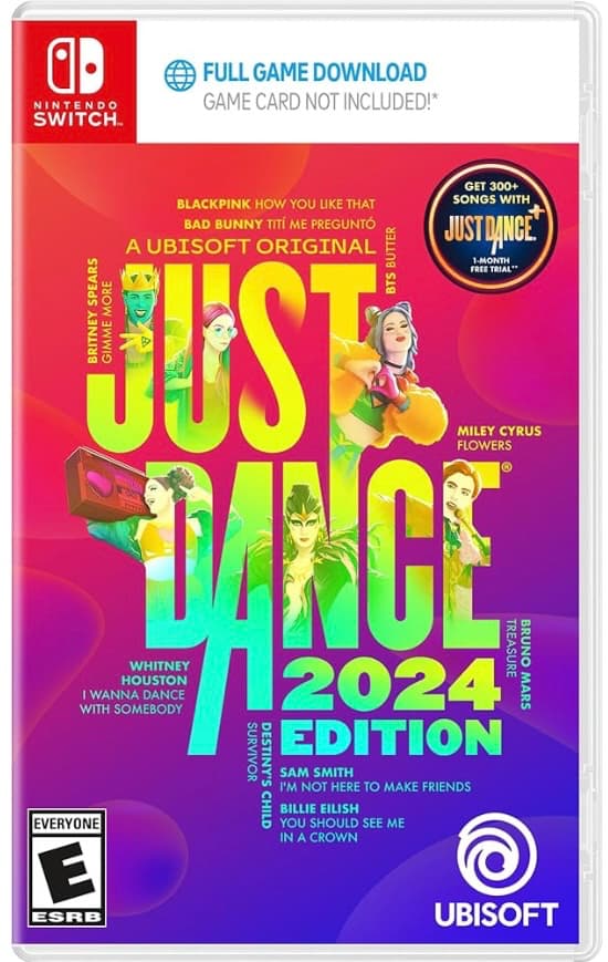 Just Dance 2024 Edition für Nintendo Switch-Albumcover.