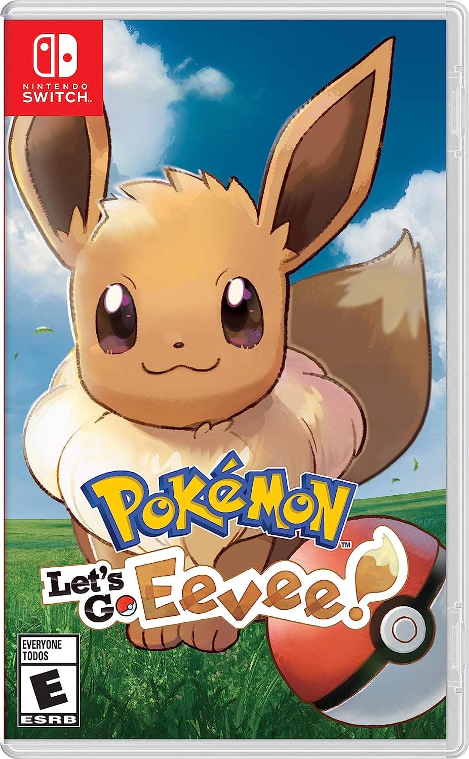 Pokemon Let's Go Evoli für Nintendo Switch.