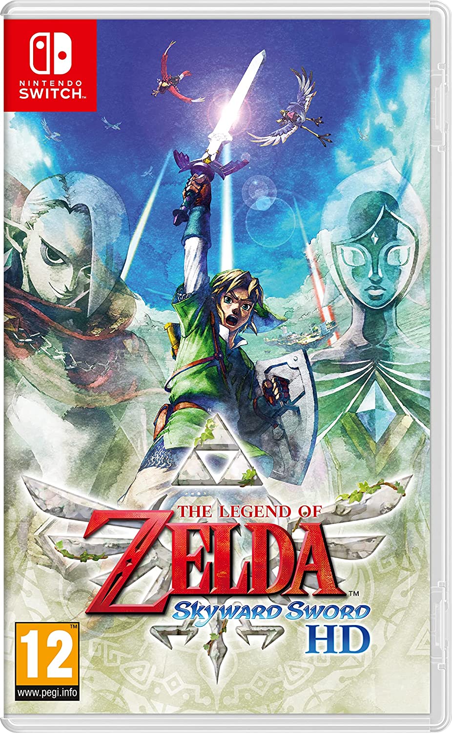 Das Cover von The Legend of Zelda: Skyward Sword.