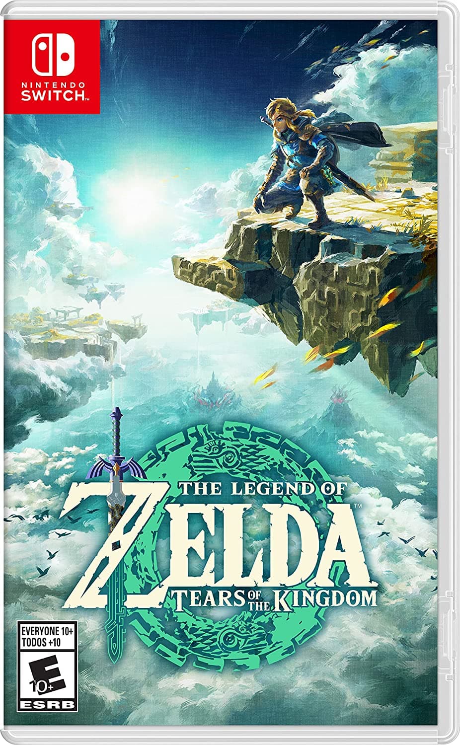 Die Legende von Zelda: Tears of the Kingdom Nintendo Switch-Artwork.