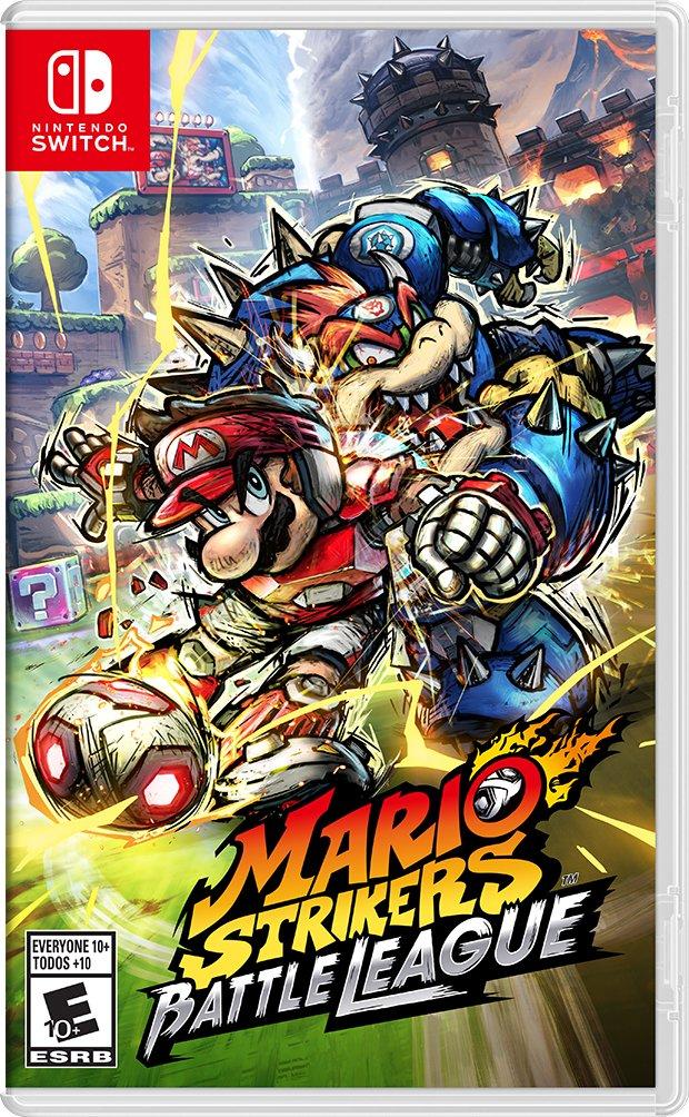 Mario Strikers: Battle League Nintendo Switch-Spielartwork.