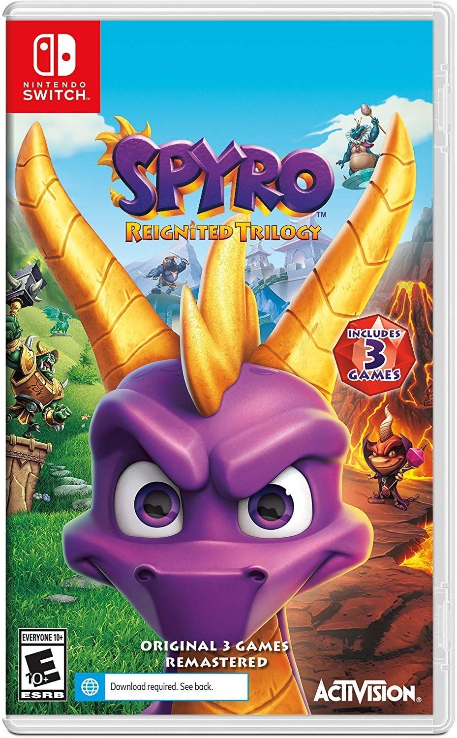 Spyro Reignited Trilogy für Nintendo Switch.
